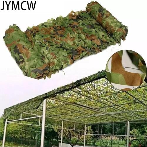 4mx2m /5mx2m/7mx2m Hunting Military Camouflage Nets Woodland Army training Camo netting Car Cover Tent Shade Camping Sun Shelter
