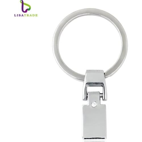 10PCS/lot 8MM keychains clasp charms DIY accessories fit for 8mm band belt to make Key Chains LSDA01*10