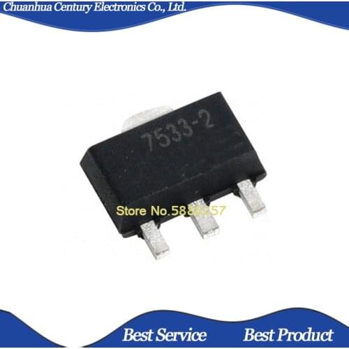 10 pcs/lot HT7533-2 7533-2 SOT89 Original and New In Stock