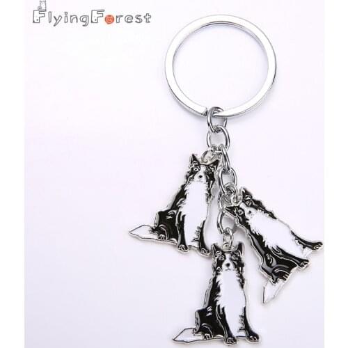 10 Style dachshunds Golden Retriever Pet Key Chain Women Luxury Metal Car Keychain Dog Key Rngs Gifts for Friend Puppy Key Ring