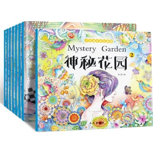 8 Books/set Children Cartoon Sticker Books Kids Chinese Story Book With Stickers Early Childhood Story Book For Kindergarten