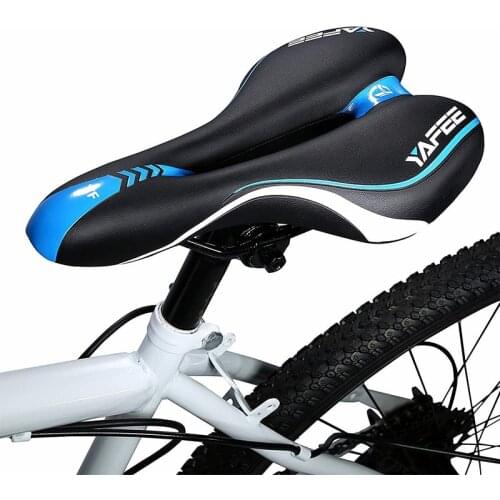 Shock Absorbing Extra Soft Bicycle MTB Saddle Cushion Bicycle Hollow Saddle Cycling Road Mountain Bike Seat Bicycle Accessories