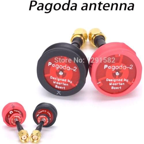 2pcs Pagoda 2 pagoda-2 5.8GHz FPV Antenna SMA & RP-SMA Plug Connector for RC FPV mini Racing Drone Quadcopter