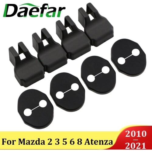 Car Door Lock Protection Cover For Mazda 2 3 5 6 8 Atenza Door Stopper Protective Cover For Mazda CX-7 CX-5 MX-5