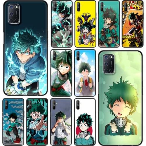 Phone Case for Realme C3 6 5 7 Pro X50 XT C11 Cover for Oppo A52 Find X2 Lite A9 2020 A53 Shell my hero academia Anime Cute