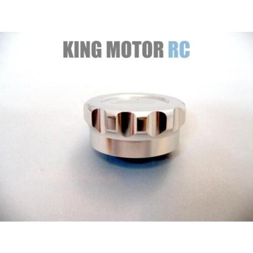 Silver Aluminum Alloy Gas Cap Fits HPI ajia Rovan Trucks & Buggies