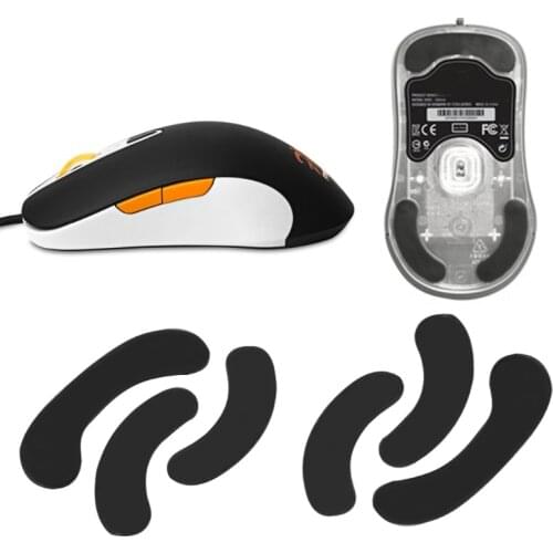 2Sets 0.6mm Mouse Feet Mouse Skates for SteelSeries XAI / Sensei / RAW / MLG