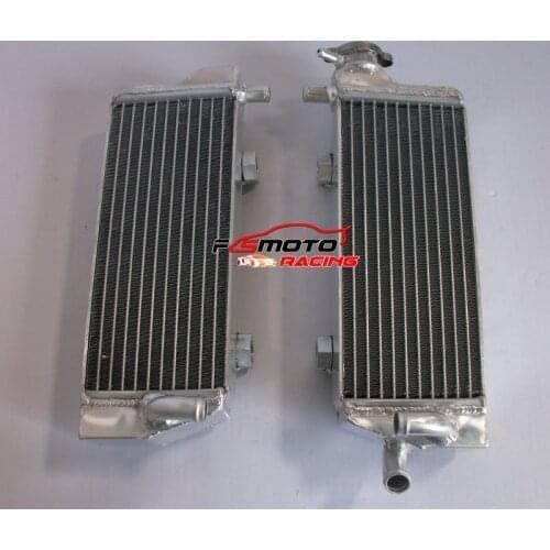 L&R Full Aluminum Radiator For 2008-2012 11 10 09 08 KTM 125/200/250/300 SX/EXC/MXC