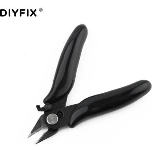 DIYFIX Mini Cutting Pliers Wire Cable Cutter Scissor with Safety Lock for Electronic Cigarette DIY Heating Wire Coils Hand Tool