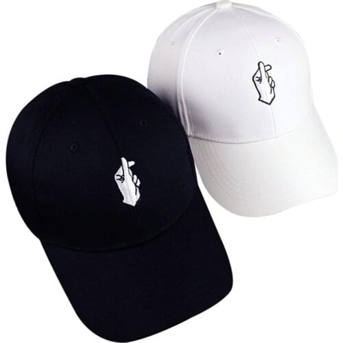 VORON Love Gestures Finger Embroider Golf Baseball Cap Men Women Snapback Hats Flipper Little Heart Love Sun Truck Hat Gorras