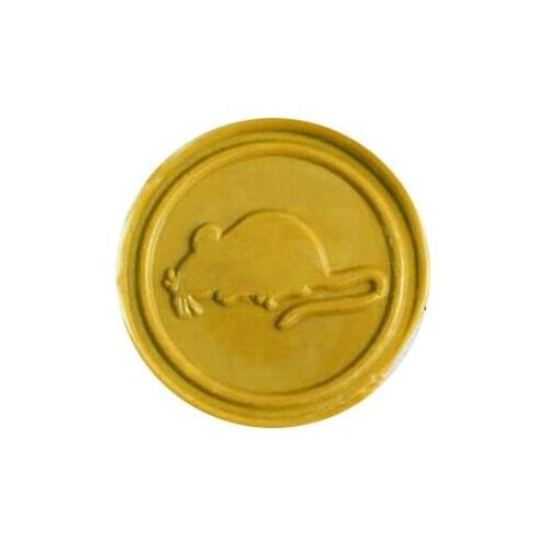 Vintage Cute Rat Custom Picture Logo Wedding Invitation Wax Seal Sealing Stamp Rosewood Handle Set