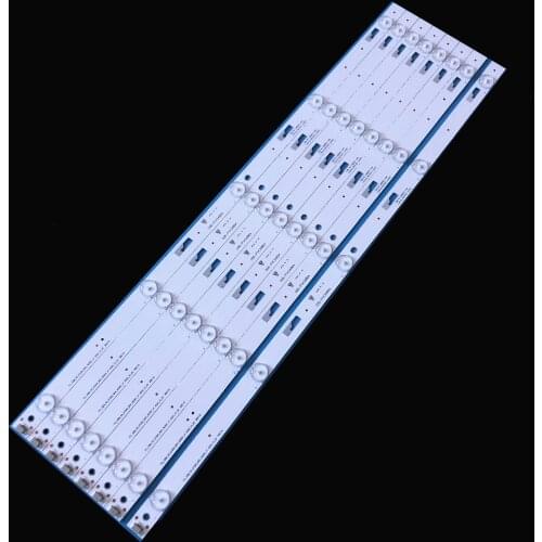 New 8pcs/set LED Backlight strip for 55L2600C 55L26CMC 55U3600C 55D1600 D55E161 55HR332M05A3 V0 V1 4C-LB550T-HR1 YHA
