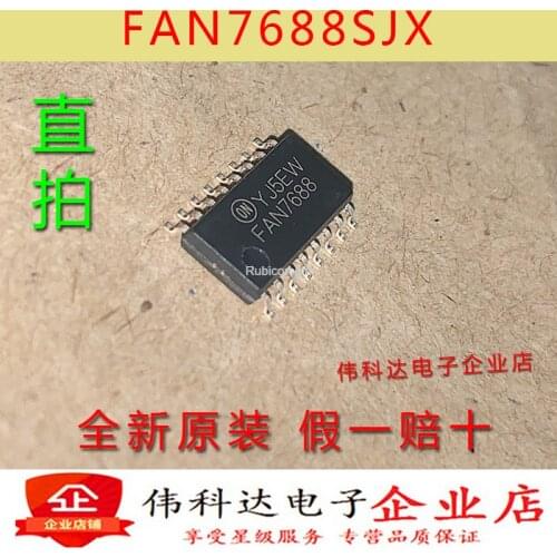 New FAN7688SJX FAN7688 FAN7688S SOP16 patch original fake one lose ten