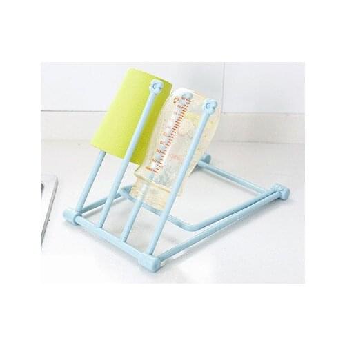 Foldable Bottle Drying Rack Shelf Kitchen Towel Cloth Storage Holder Rack