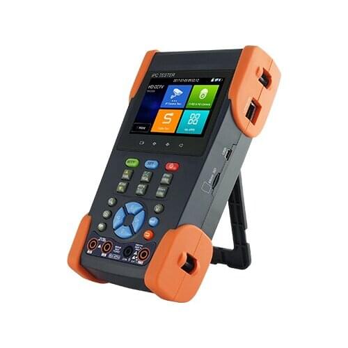 3.5 inch touch screen 4X Analog/IP/AHD/TVI/CVI 4 in 1 CCTV Camera Tester H.265/H.264 DC48V POE Power Output IPC-3500 Plus