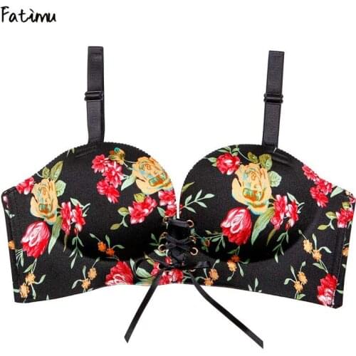 Fatimu Sexy Seamless One-piece Bras for Women Convertible Straps Wire Free Sexy Bras for Woman Wrap Underwear Bow Gather 3/4 Cup