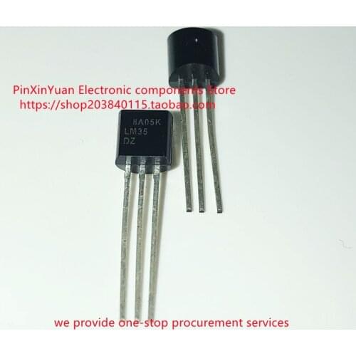 5PCS/LOT New original LM35DZ LM35 TO-92 temperature sensor In stock
