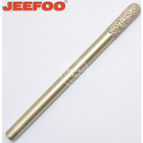 A17-6*6*20mm Jeefoo Engraving Tools/ CNC Carving Bits/ Stone Tool Bits For Large Lettering/Relief On Granite Router Machine