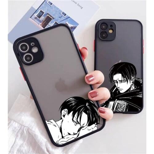 Anime Attack on Titan Allen Phone Case for iPhone 12 11 Pro Max 12 Mini X XS Max XR 8 7 6 6s Plus Hard Matte Cover Fundas