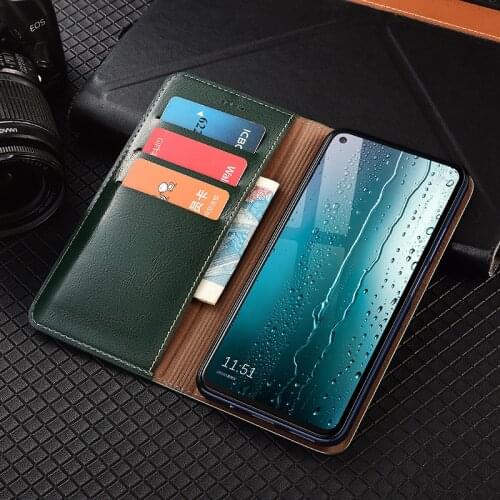 Crazy Horse Genuine Leather Magnetic Flip Cover For Samsung Galaxy A01 A11 A21 A31 A41 A51 A71 A81 A91 A10E Case Wallet