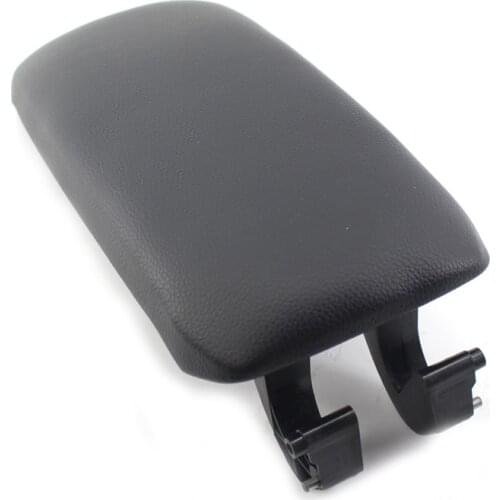 Black Grey Car Leather Center Console Armrest Box Cover Arm rest Cover Latch Clip Catch for Audi A3 8P