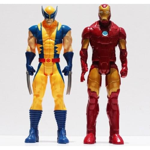 Super Hero X-men Iron Man PVC Action Figure Collectible Toy 12"30CM Retail Free Shipping