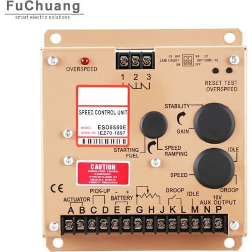 ESD5550E Engine Speed Governor for Diesel Generator 5550E Speed Control Board