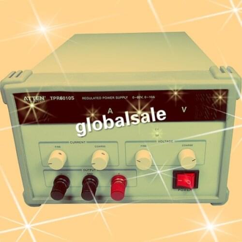 Single Channel output ATTEN TPR6010S linear high power Regulated DC power supply 600W Variable 0-60V / 0-10A