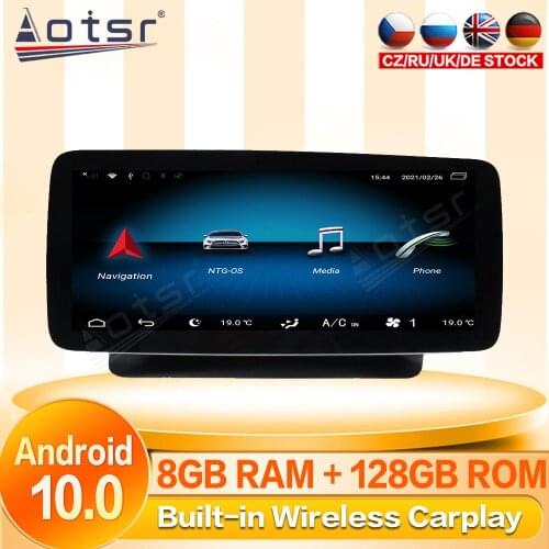 Android Tape Radio Recorder Car For MERCEDES BENZ GLV-Class W446 2016 2017 2018 2019 GPS Navi Player Stereo Autoradio Head unit