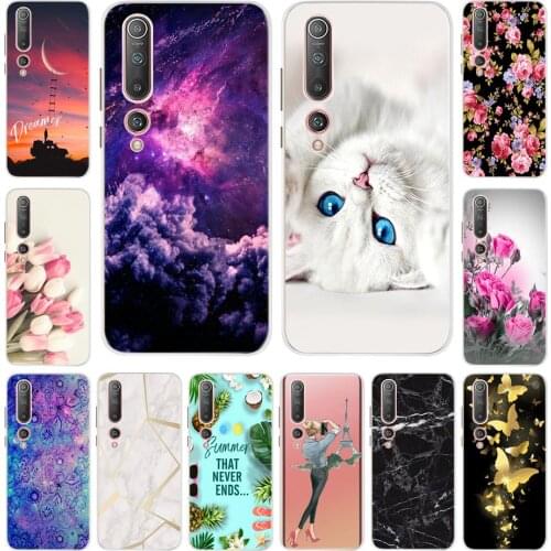 Soft Case For Xiaomi Mi 10 Case Fashion Printed Silicone Back Cover For Xiaomi Mi 10 Pro Phone Case Funda Xiaomi Mi10 10 Pro 5G