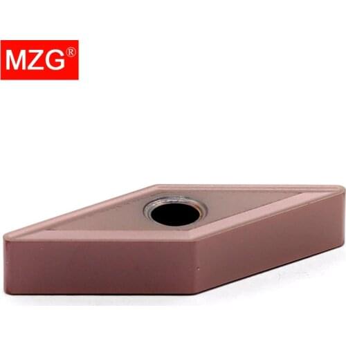 MZG 10PCS VNMG 1604 08 08 ZP1521 Solid Indexable Carbide Inserts for CNC Stainless Steel Boring Turning Cutting Tools Holder