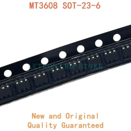 20PCS MT3608 SOT-23-6 B628 SOT23-6 SMD new and original IC Chipset