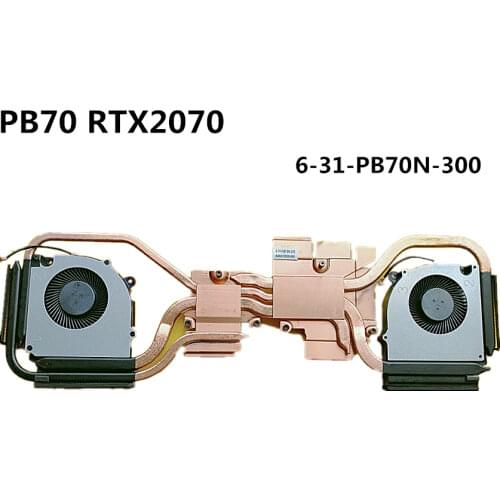New Original Laptop CPU/GPU Cooling heatsink&Fan Radiator For Clevo PB70 PB70DD2 Hasee Z9 G9 G10 6-31-PB7DN-101