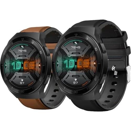 22MM Wrist Strap For Huawei Watch GT 2E/GT/GT2 46MM Active Smart Bracelet Silicone Bands Sport For Samsung Galaxy Watch 46mm S3