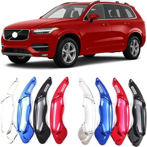 Savanini Alloy Add-On Steering Wheel DSG Paddle Shifters Extension For Volvo XC90 2014-2017