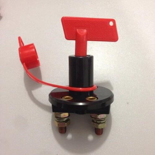 1 Pcs New 12V/24V 200A Car Truck Boat Camper Battery Isolator Disconnect CUT OFF Power Kill Switch 4 Hole 10mm thread