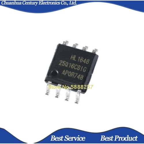 20 Pcs/Lot GD25Q16CSIG 25Q16CSIG SOP8 New and Original In Stock