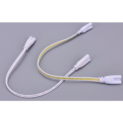 3 pins Double-end Cable Wire LED Tube Connector 30cm Two-phase Three-phase T4 T5 T8 Led Lamp Lighting Connecting