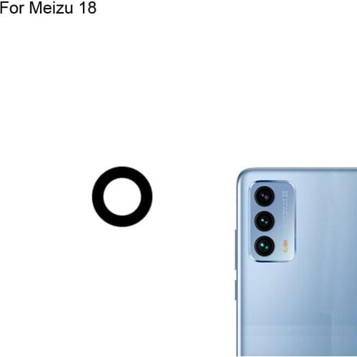 3PCS High quality For Meizu 18 Back Rear Camera Glass Lens test good For Meizu18 Replacement Parts