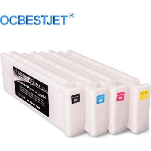 4Colors/Set T6891-T6894 Compatible Ink Cartridge Filled With 700ML Eco-Solvent Ink For Epson SureColor S30670 Printer 700ML/PC