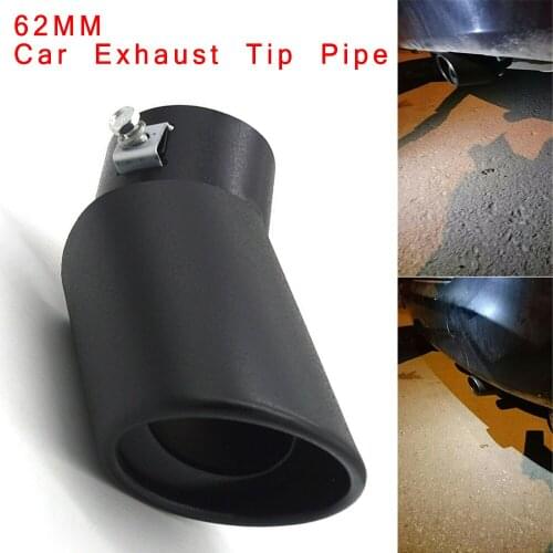 Accessory Exhaust Pipe Bend Car Exhaust Matte Black Pipe Replacement Stainless Steel Tail