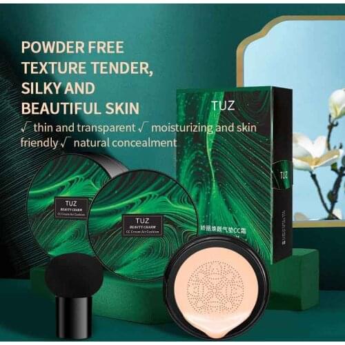 Mushroom Head Air Cushion BB Cream Foundation Cream For Face Makeup Concealer Cushion For Face Comestics Make Up Cushion QBMY