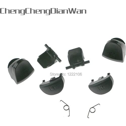 ChengChengDianWan For PS4 JDS 030 JDM 030 Controller Trigger Spring JDS-030 JDM-030 L1 R1 L2 R2 Parts Buttons 30sets/lot