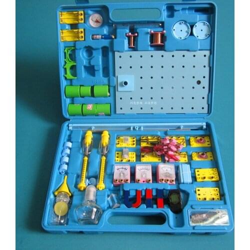 Physics experiment box electrical circuit teaching instrument set Optical mechanics electric study use