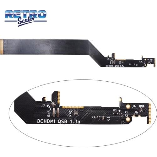 RetroScaler DCHDMI QSB 1.3a FFC Flexible Flat Cable for DC Dreamcast console