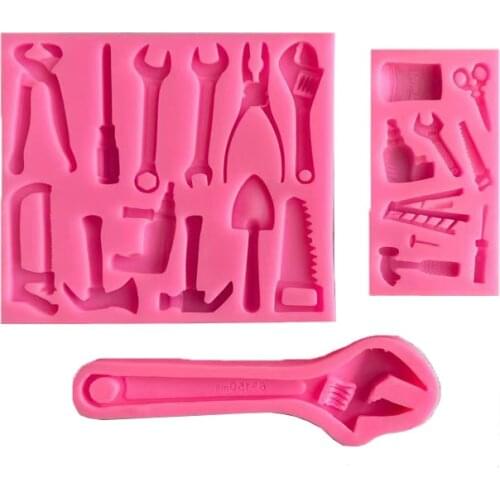 Repair tools Shapd Cake silicone mold chocolate fondant cake decoration handicraft resin mold clay grinder soap mold