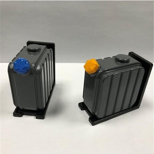 Urea Tank Box Durable Metal Bracket Kit Upgrade Parts for 1:14 Tamiya Tractor Dump Truck