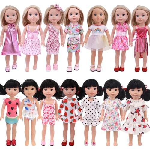 Doll Clothes Casual Suit Leather Jacket Coat For 14.5-Inch American Paola Dolls Accessories,Generation DIY ToyGirl Birthday Gift