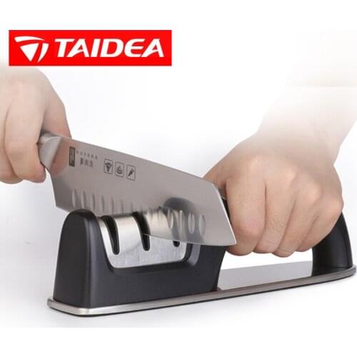 TAIDEA knife sharpener kitchen tools knife grinding honing tools diamond Tungsten steel Ceramic sharpening system