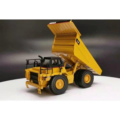 Diecast Alloy 1/64 Scale CAT 775E Dumps Truck Model Metal Engineering Vehicle Toys for Collection Gift Souvenir Collectible